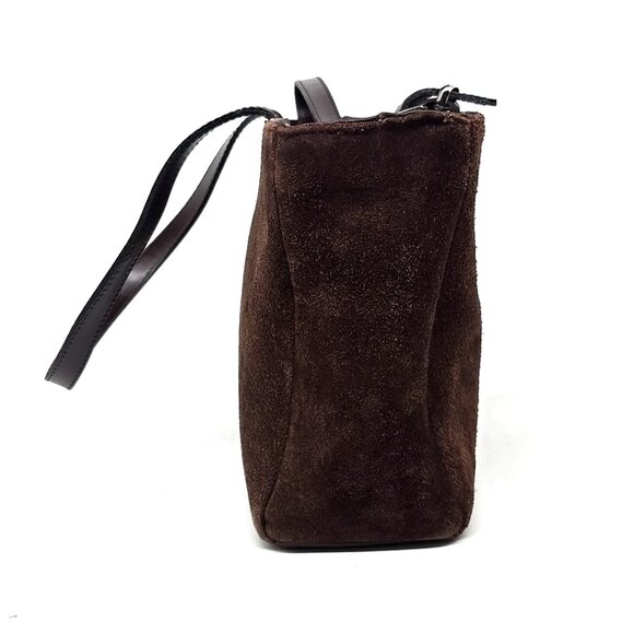 ZADIG & VOLTAIRE Brown Split Leather Shoulder Bag Purse - Picture 5 of 12